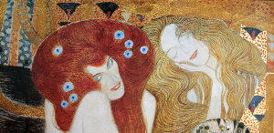 Lmina Gustav Klimt, Friso Beethoven (detail), 1902