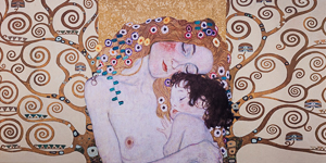 Lmina Gustav Klimt, Maternidad