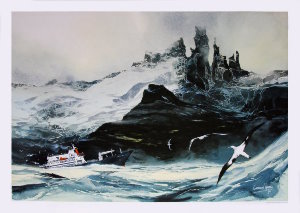 Emmanuel Lepage Art print, Terres Australes