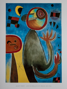 Lmina Joan Miro, Echelles en roue de feu