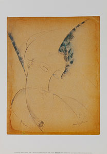 Affiche Modigliani, Portrait de Batrice