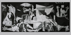 Affiche Picasso, Guernica (1937)