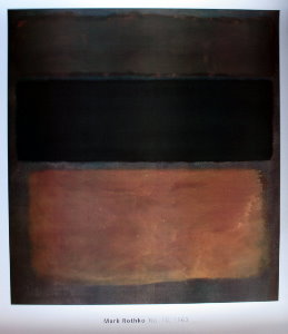 Affiche Mark Rothko, n10, 1963
