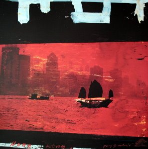 Tony Souli print, Hong Kong II
