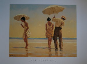 Affiche Jack Vettriano, Mad Dogs