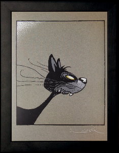 Affiche encadre Rgis Loisel : Le chat