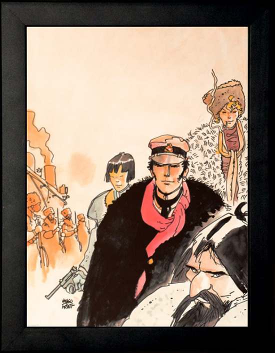 Corto Maltese by Hugo Pratt framed print : Sibrie