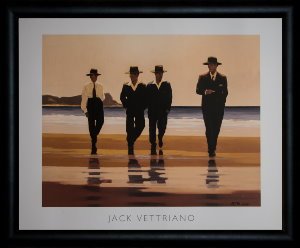Affiche encadre Jack Vettriano : The Billy Boys