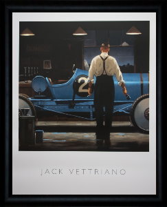 Lmina enmarcada Jack Vettriano : Birth of a dream