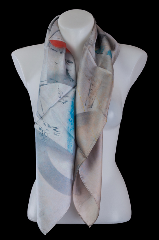 Marc Chagall Square scarf : Amour sur scne
