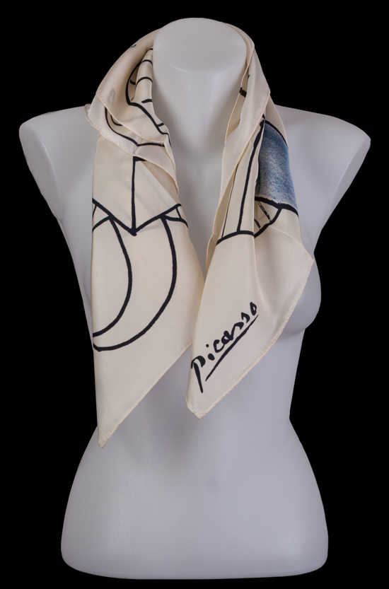 Pablo Picasso Square scarf : Tte de Faune Chevelu