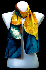 Paul Czanne silk scarf : Fruits