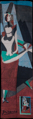 Pablo Picasso scarf : Blanquita Suarez (unfolded)