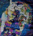 Foulard Gustav Klimt : La jeune fille (dpli)