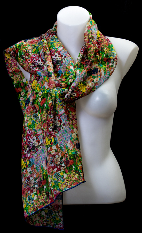 Echarpe en soie Gustav Klimt : Dancer