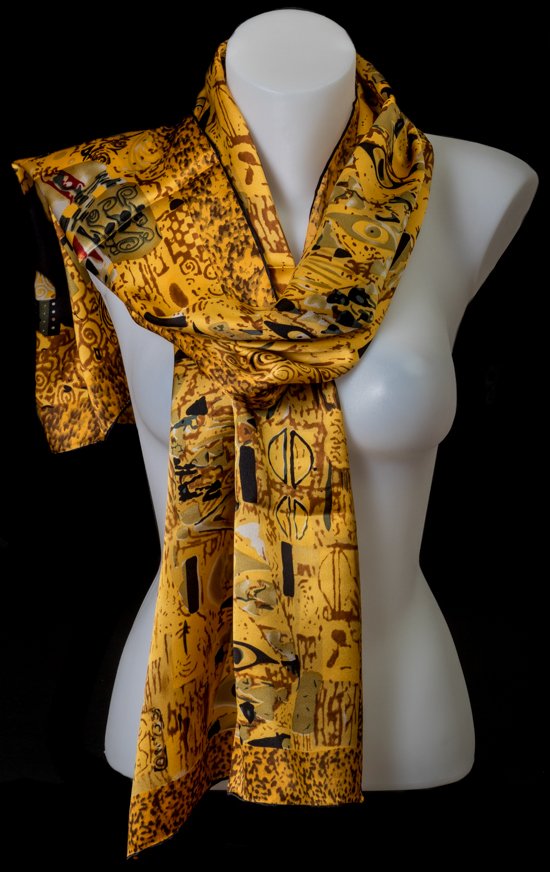 Foulard en soie Gustav Klimt : Adle Bloch