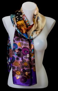 Foulard Klimt : La Maternit