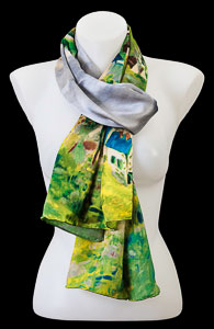 Paul Czanne silk scarf : Still Life