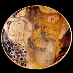 Goebel : Plato Gustav Klimt : Sea Serpents (20 cm)