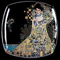 Assiette en porcelaine Gustav Klimt : Adle Bloch, Goebel