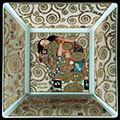 Coupe en porcelaine Gustav Klimt : L'accomplissement, Goebel