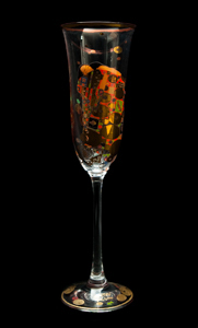 Goebel : Flte  Champagne Gustav Klimt : Fulfillment