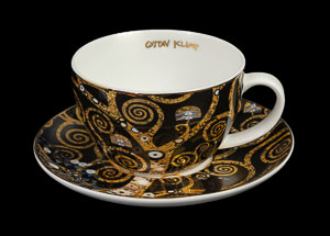 Taza de t Gustav Klimt : El rbol de la vida