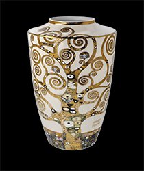 Goebel : Vase en porcelaine Gustav Klimt : L'arbre de vie