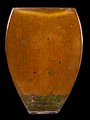 Vase Gustav Klimt en verre dore : Le baiser, dtail n5