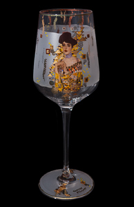 Goebel : Gustav Klimt Wine Glass : Adle Bloch