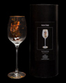 Verre  vin Klimt : Adle Bloch (Goebel), dtail n3