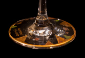 Verre  vin Klimt : Adle Bloch (Goebel), dtail n2