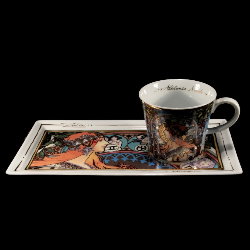 Goebel : Alfons Mucha Coffee Set : Zodiac