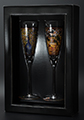 Duo of Louis C. Tiffany Champagne Glasses