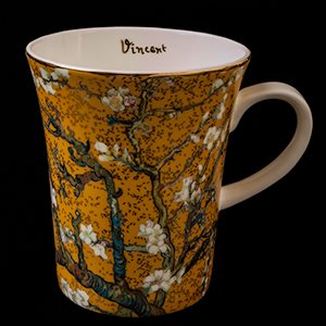 Goebel : Vincent Van Gogh mug : Almond Tree (gold)