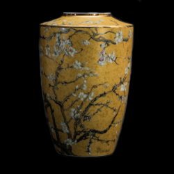 Goebel : Vincent Van Gogh Porcelain vase : Almond Tree (Gold)
