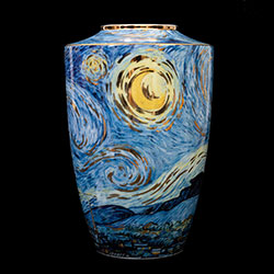 Goebel : Vase Van Gogh : Nuit toile