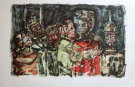Paul A�ZPIRI : Lithographie sign�e et num�rot�e : La demande