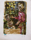 Paul A�ZPIRI : Lithographie sign�e et num�rot�e : Le P�re