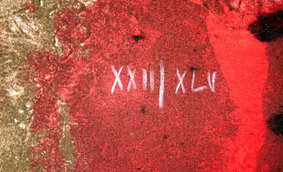 Antoni CLAVE : Lithographie originale sign�e et num�rot�e : Rouge - Noir - Ocre : Num�rotation