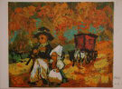 Henry D'ANTY : Lithographie originale sign�e et num�rot�e : Le petit musicien