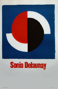 Litografa Sonia Delaunay - Litografa 1974