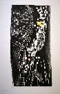 Hans HARTUNG : Lithographie originale sign�e et num�rot�e : H-5 1973
