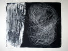 Hans HARTUNG : Lithographie originale sign�e et num�rot�e : L-58 1973
