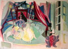 Camille HILAIRE : lithographie originale sign�e et num�rot�e : L'�cuy�re
