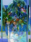 Camille HILAIRE : Litograf�a original firmada y numerada : Las palmeras