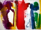 Paul JENKINS : Lithographie originale sign�e et num�rot�e