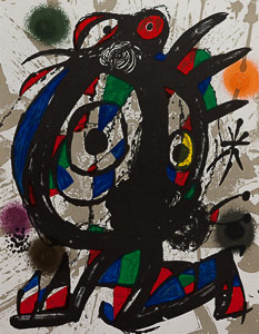 Litografa Joan Miro - Original Lithograph I (1978)