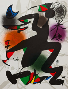 Litografia Joan Miro - Original Lithograph IV (1978)