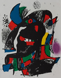 Litografia Joan Miro - Original Lithograph II (1981)